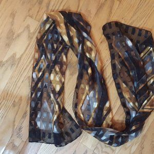 58" Metallic Dress Scarf